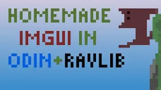 IMGUI for game editor 🐱💻 Odin Lang + Raylib