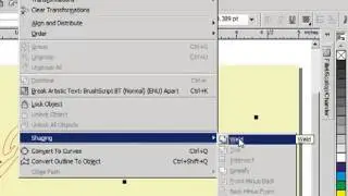 Welding Names in CorelDRAW