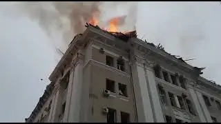 🔥यूक्रेन में हमला करते हुए🔥😢