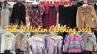 WALMART FALL AND WINTER CLOTHING 2023 *SHOP WITH ME AT WALMART #shopwithme #fallwinter