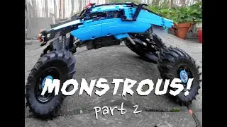 CaDA Monster Truck in 2nd gear. BAD BOY!