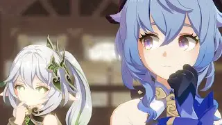 so I tried putting ganyu and nahida together in a team - Genshin Impact