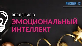 Эмоциональный интеллект для начинающих / Лекция №12