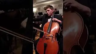 Ettore Pagano playing Shoshtakovich: Concerto for Cello and Orchestra No. 1 in E-flat Major, Op. 107