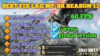 BEST FIX LAG MP-BR || CONFIG FIX LAG COD MOBILE
