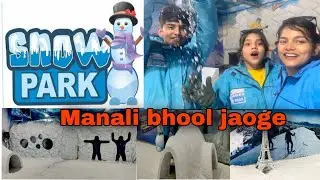 Snow park Vlog Kolkata / Axis Mall / Ice park / 