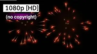 Free FIREWORK RED Bursting for Overlay