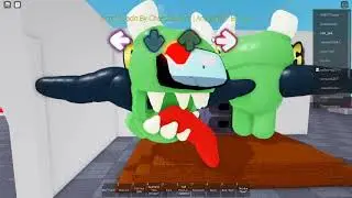 fnf animation vs.green imposter monster