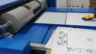 Impressora Flexo 2 cores (Papelão e sacolas de papel)