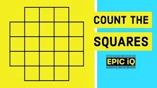 Count the Number of Squares - Understanding Math behind the Tricks & Formulas