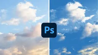 Change the SKY BLUE Color In Photoshop 2023