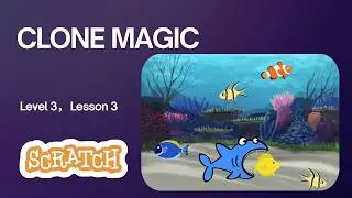 How to Code a Picky Shark! 🦈 Scratch Cloning & Logic Masterclass | Series 3-3