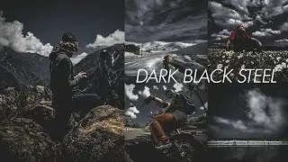Free Preset Lightroom DNG XMP | Dark Black Steel | How To Edit Lightroom