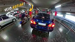 ROLÊ DE CIVIC COM GOPRO 360° - Segurança não gostou!