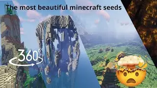 the most beauful seeds in mincraft java #minecraft #360 #360video