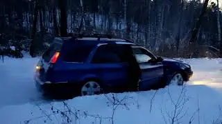 тойота спринтер кариб россо 4вд езда по снегу