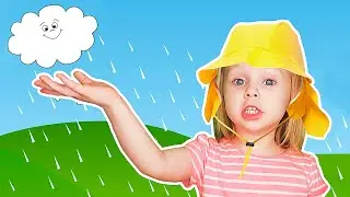 Rain Rain Go Away Song ☂ Olivia Pretend Play With Magic