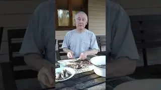 Кто будет чистить и готовить рыбу? Who will clean and cook the fish? 😉🤪 