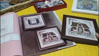 #107.Вышивка крестиком. Вышиваем Mill Hill. Готовые работы и новые старты.