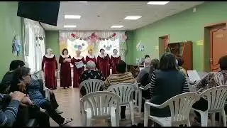 Концерт хора ветеранов-энергетиков "Песни Победы" в ЦСО г. Белово
