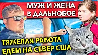 Семейный дальнобой по Америке с котом | Рейс в северные штаты | Работа на фуре в США