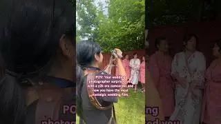 Wedding Filmed on a camcorder