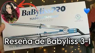 Reseña|Probando la plancha BabylissPro NanoTitanium(prima 3000)💓/rociovrocha✨#tips #reseña #reviwes