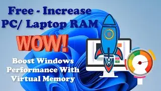 Free to Increase PC RAM | Boost Windows performance #windows10 #windows11