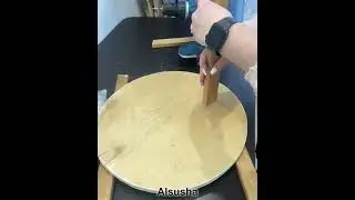 Столик своими руками! Плетеная столешница из бумажной лозы!!!