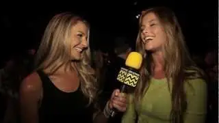 AfterBuzz TV Interviews Nina Agdal @ New York Fashion Week September 8th, 2012