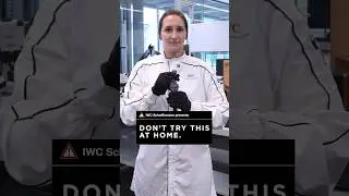💥 IWC lab technician, Marina shows how we test our watches for shock resistance. 📷 IW389404 #IWC