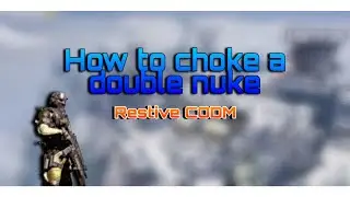 This is how you choke a double nuke in CODM
