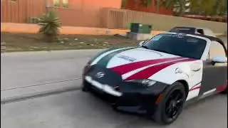 golf turbo vs Mazda MX5.     1er jale