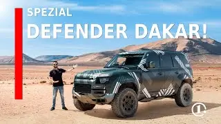 635 hp V8 monster: How the Land Rover Defender is modified FOR THE DAKAR! | Defender Rally D7X-R