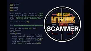 Revenge On PUBG Mobile's Scammer Using Python