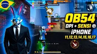 Free Fire Complete Settings OB54 ⚙️ (DPI + 99% Headshot Rate) iPhone 11,12,13,14,15,16