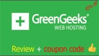 GreenGeeks Review + coupon code 45% off