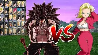 Kanba vs Android 18 | DBMultiverse | Tenkaichi Tag Team