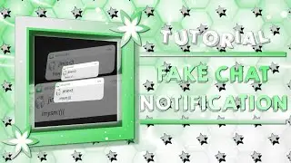 FAKE CHAT NOTIFICATION | ALIGHT MOTION TUTORIAL 💜