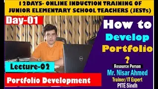 How to Develop Teaching Portfolio | Content of Portfolio Development  |Online Training | Lecture-02