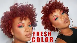 AUBURN / BURGUNDY COLOR TOUCH UP | STYLE ME B
