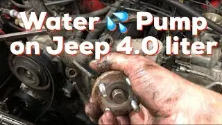How to- Water Pump Replacement on 1995 Jeep Grand Cherokee