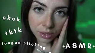 ASMR| INTENSE TKTK, SKSK, TONGUE CLICKING, CHUCKO
