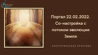 Портал 22.02.2022. Со-настройка с потоком эволюции Земли. Энергопрактика в прямом эфире