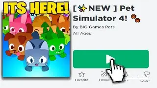 *NEW* Pet Simulator 4 Is Here & Here's Everything You Need To Know! | PSX New Game (Roblox)