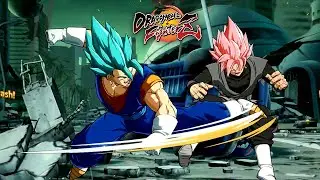 Dragon Ball FighterZ - Vegito vs Goku Black - Ultimate Battle!