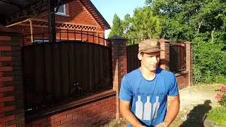 откатные ворота