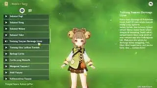 Yaoyao Voice lines English Sub Indonesia Genshin Impact
