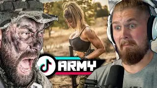 Veteran Reacts to MILITARY TIKTOKS with NIKKO ORTIZ!!!