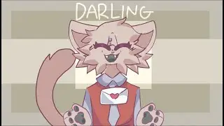 DARLING ANIMATION MEME// GIFT FOR MY HONEY :D @shirooun (super lazy loop)